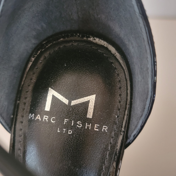 Marc Fisher Anklestrap Open toe block heel platform sandals Size 6.5 - Picture 4 of 11